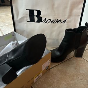 Michaels Kors black bootie.  Worn once. Regular 198$ plus tax selling for 150